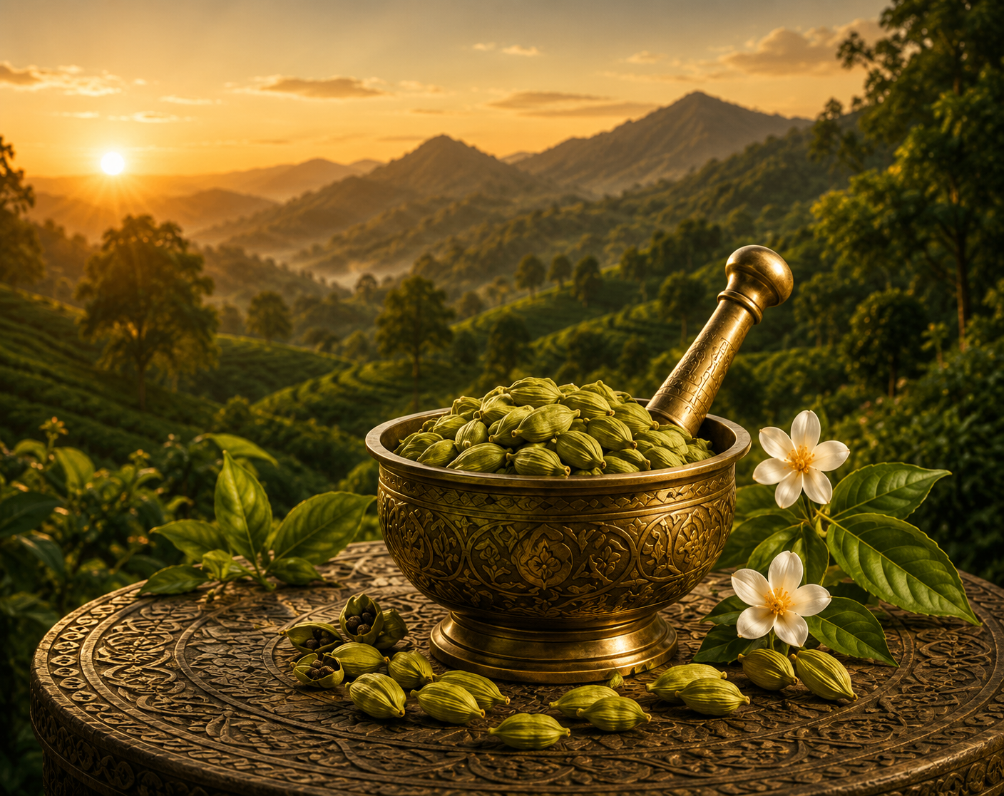 Cardamom Tea garden