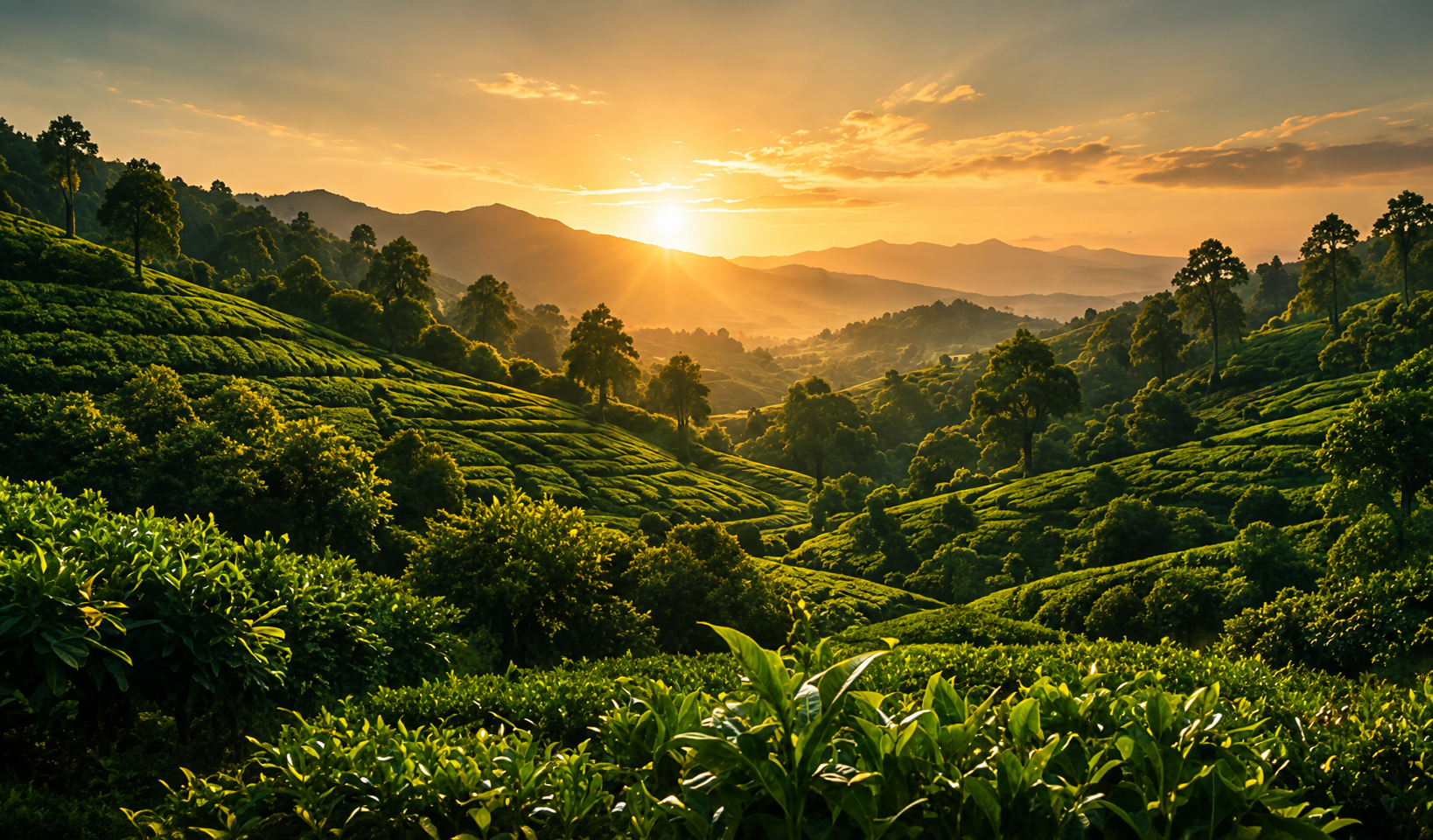 Green Tea garden