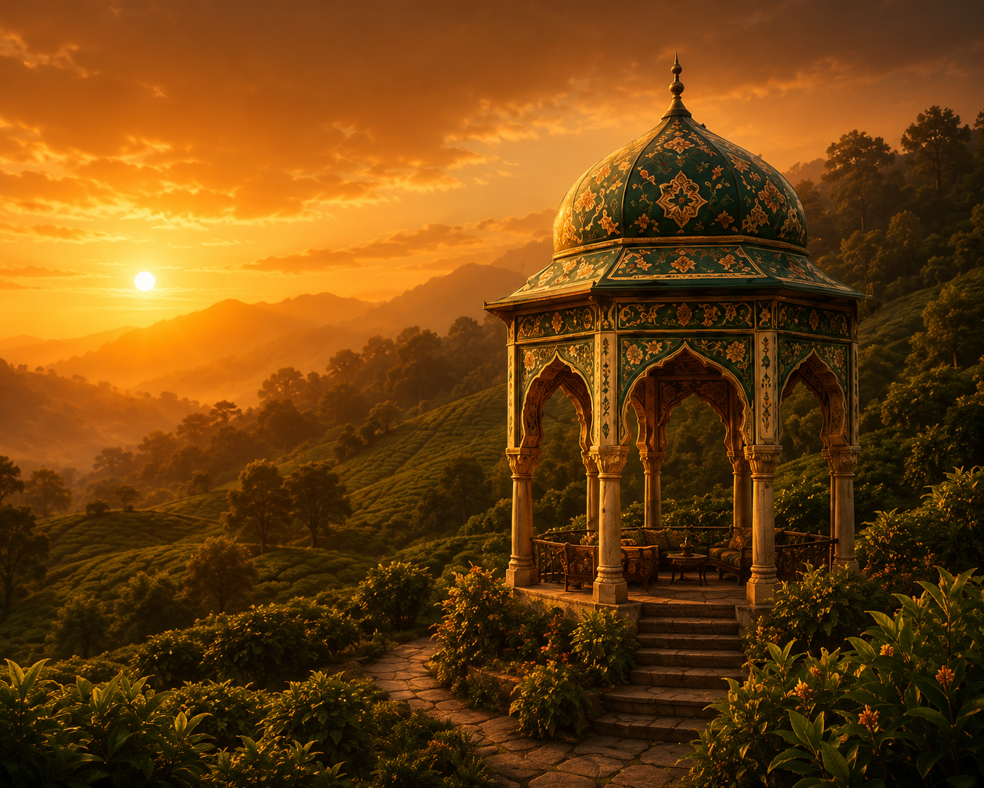 Black Tea garden