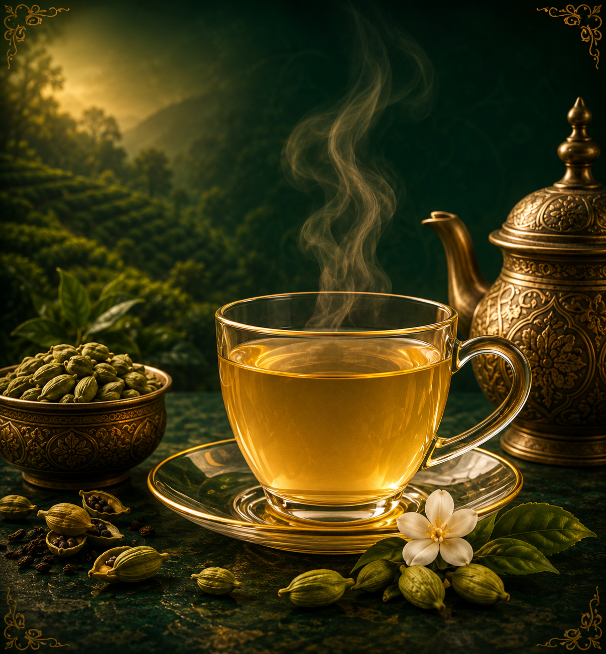 Cardamom Tea